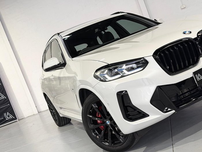 2022 BMW X3 xDrive30i M Sport G01 LCI 4X4 Constant Mineral White