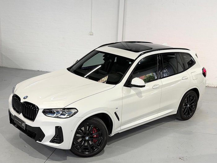2022 BMW X3 xDrive30i M Sport G01 LCI 4X4 Constant Mineral White