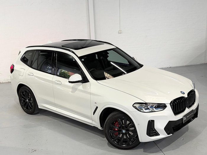 2022 BMW X3 xDrive30i M Sport G01 LCI 4X4 Constant Mineral White
