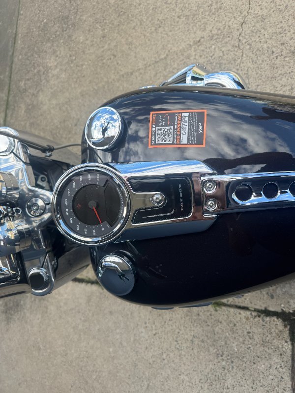 2021 HARLEY-DAVIDSON FLFBS FAT BOY (114) BLACK