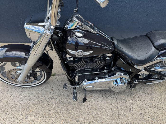 2021 HARLEY-DAVIDSON FLFBS FAT BOY (114) BLACK