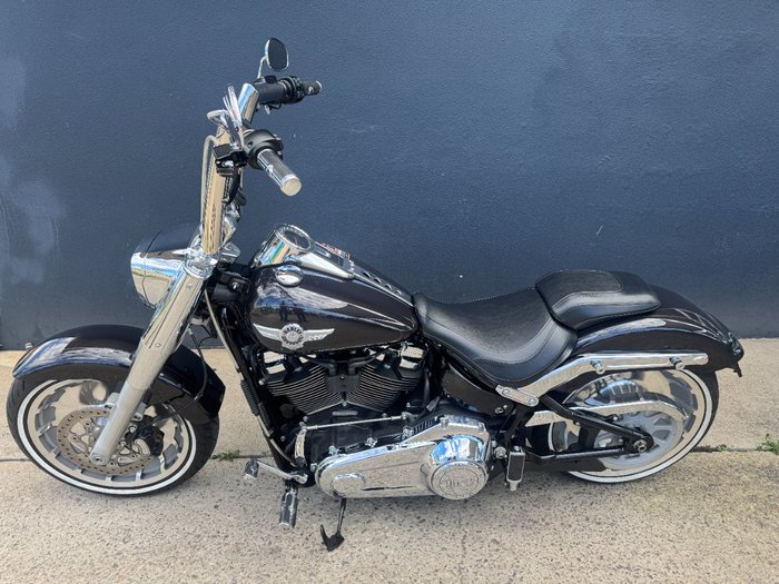 2021 HARLEY-DAVIDSON FLFBS FAT BOY (114) BLACK