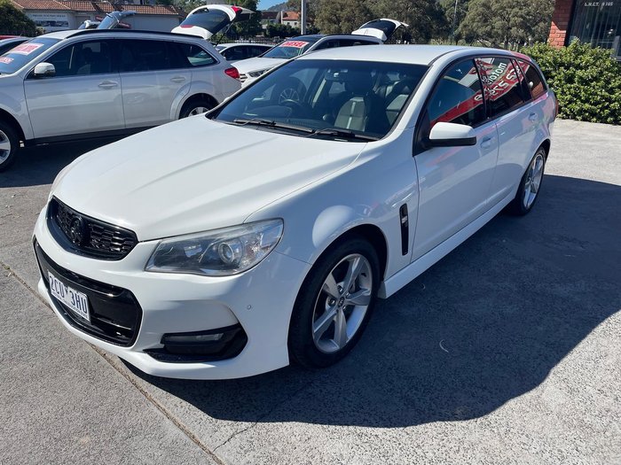 2016 Holden Commodore SV6 VF Series II MY16 Heron White