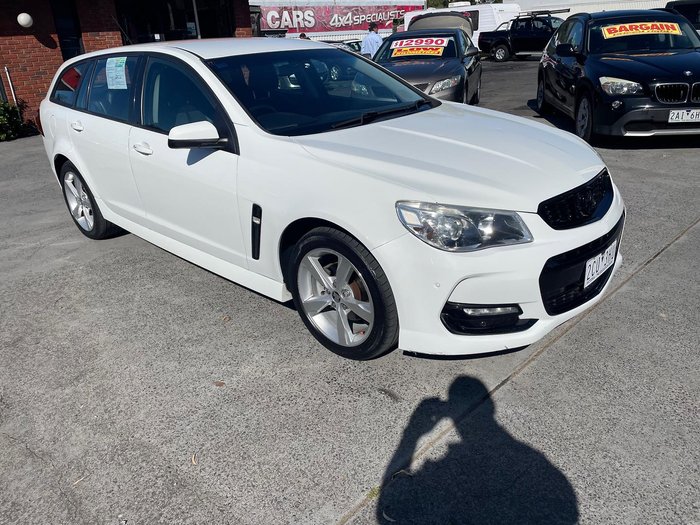 2016 Holden Commodore SV6 VF Series II MY16 Heron White