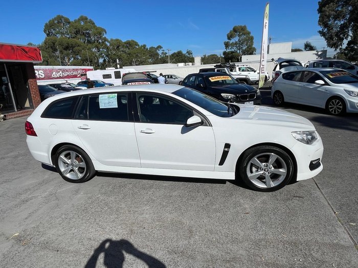 2016 Holden Commodore SV6 VF Series II MY16 Heron White
