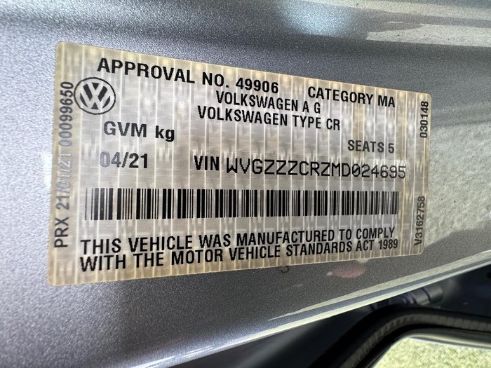 2021 Volkswagen Touareg 170TDI