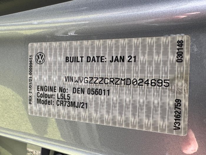 2021 Volkswagen Touareg 170TDI