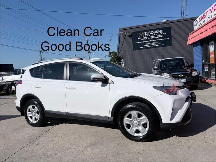 2018 Toyota RAV4 GX ASA44R AWD Glacier White