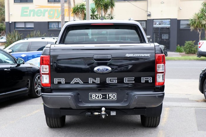2022 Ford Ranger Wildtrak PX MkIII MY21.75 4X4 Dual Range Shadow Black