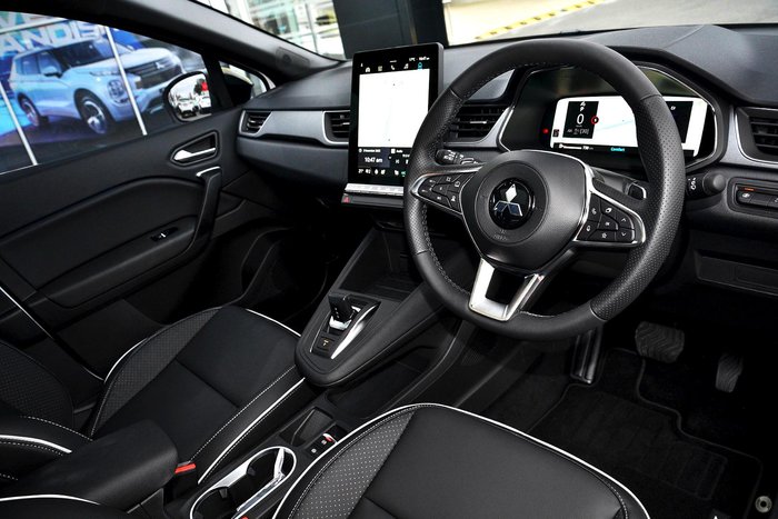 2025 Mitsubishi ASX Exceed XE MY25 Crystal White with Onyx Black Roof