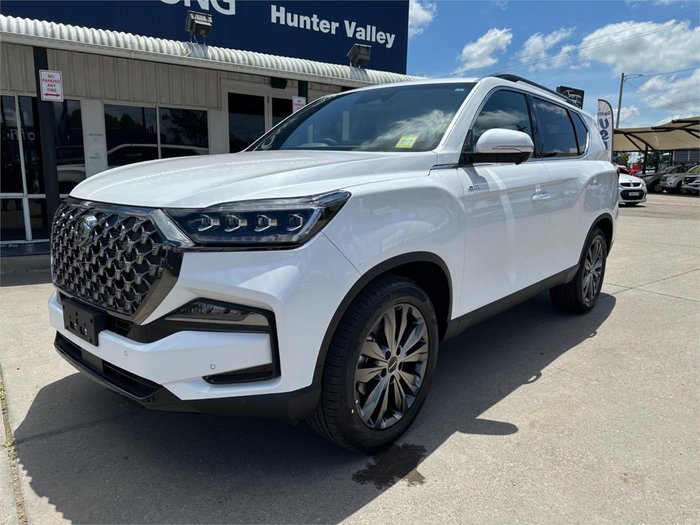 2025 KGM Rexton Ultimate Sport Pack Y461 MY26 4X4 Dual Range Pearl White