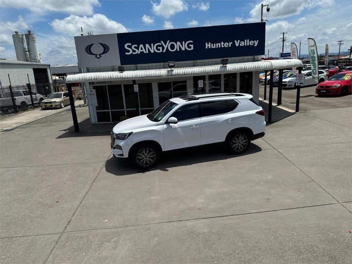 2025 KGM Rexton Ultimate Sport Pack Y461 MY26 4X4 Dual Range Pearl White