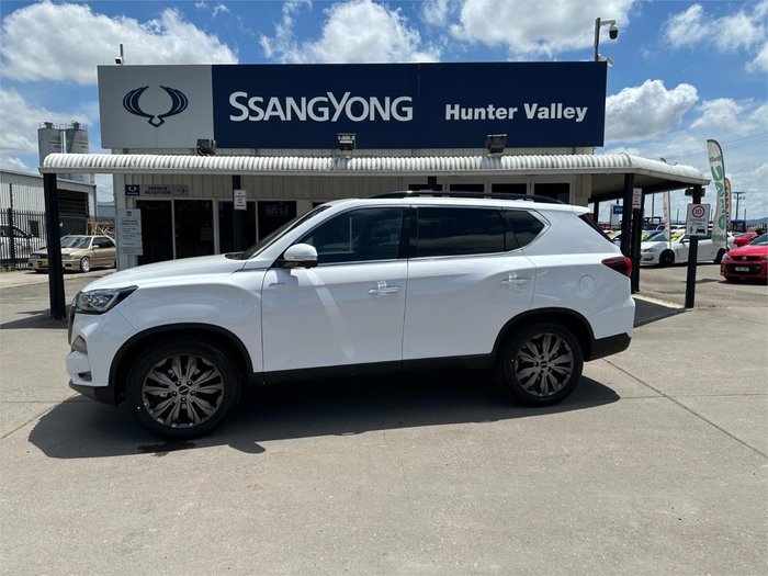 2025 KGM Rexton Ultimate Sport Pack Y461 MY26 4X4 Dual Range Pearl White