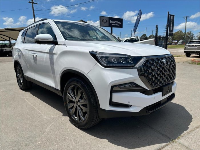 2025 KGM Rexton Ultimate Sport Pack Y461 MY26 4X4 Dual Range Pearl White