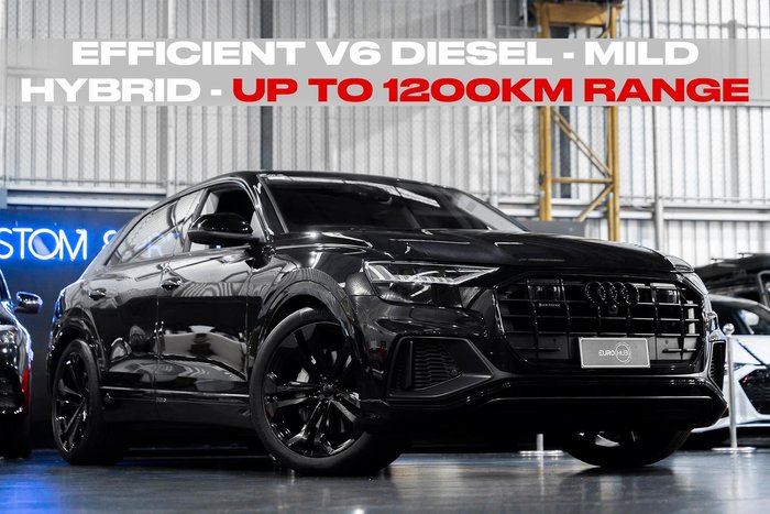 2020 Audi Q8 50 TDI F1 MY21 Four Wheel Drive Night Black