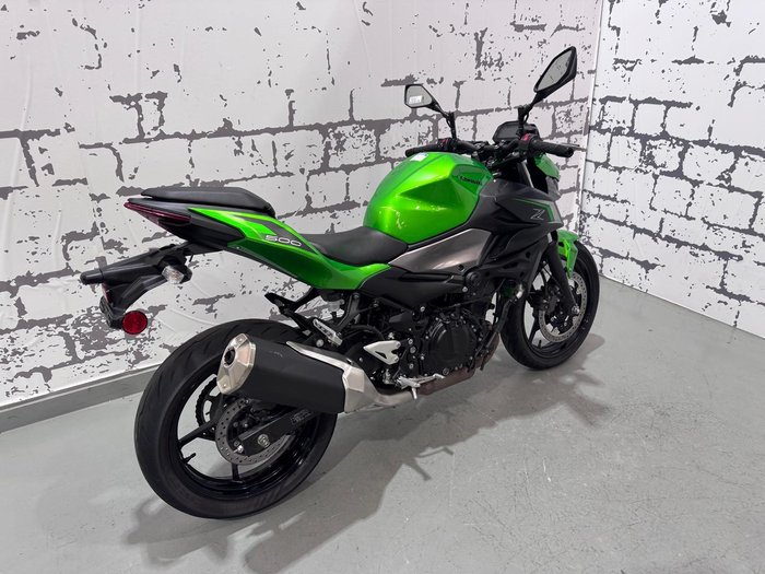 2025 Kawasaki Z500 (ER500) Z Green