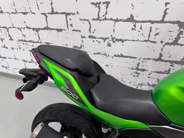 2025 Kawasaki Z500 (ER500) Z Green