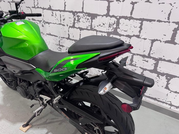 2025 Kawasaki Z500 (ER500) Z Green