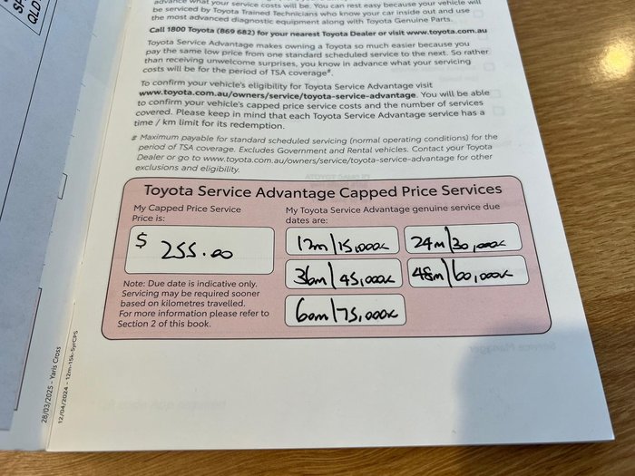 2025 Toyota Yaris Cross GX