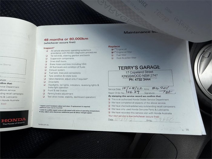 2014 HONDA JAZZ VIBE GE MY12 UPDATE Black