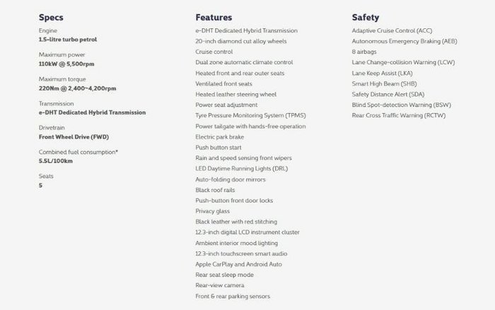2025 KGM Actyon Hybrid K50