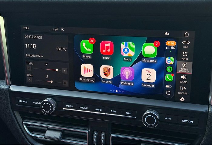 2020 Porsche Macan 95B MY21 AWD Jet Black