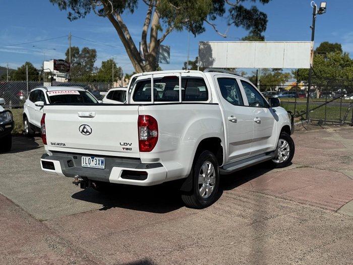2017 LDV T60 PRO SK8C 4X4 Dual Range Blanc White