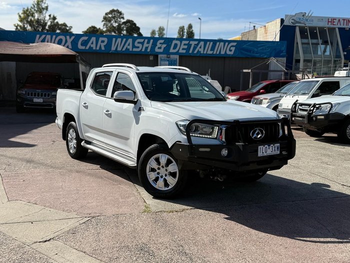 2017 LDV T60 PRO SK8C 4X4 Dual Range Blanc White