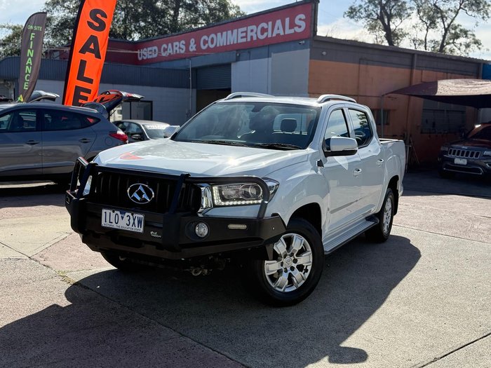 2017 LDV T60 PRO SK8C 4X4 Dual Range Blanc White