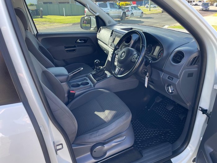 2014 Volkswagen Amarok TDI400 Highline 2H MY15 4X4 Dual Range Candy White
