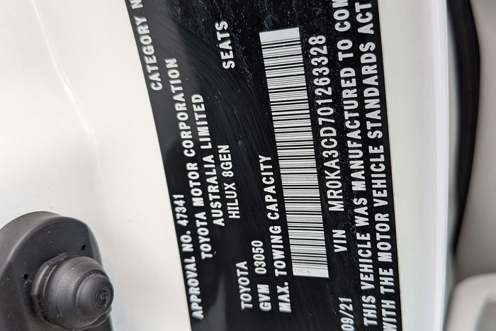 2021 Toyota Hilux SR