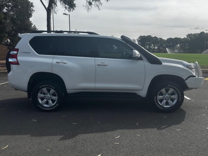 2016 Toyota Landcruiser Prado GXL GDJ150R 4X4 Dual Range Glacier White