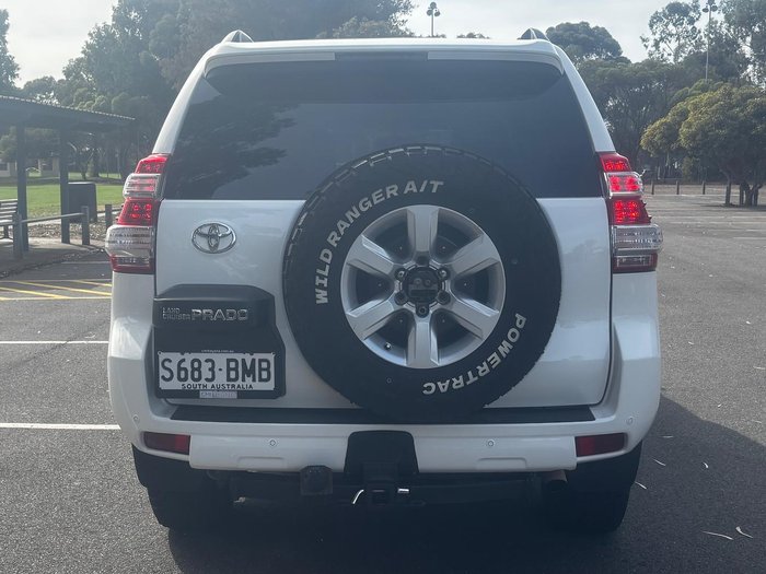 2016 Toyota Landcruiser Prado GXL GDJ150R 4X4 Dual Range Glacier White