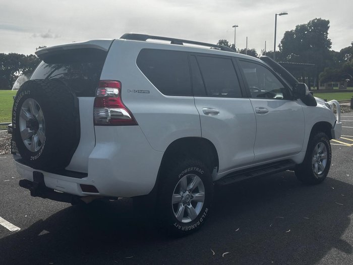 2016 Toyota Landcruiser Prado GXL GDJ150R 4X4 Dual Range Glacier White