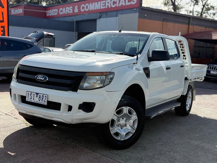 2013 Ford Ranger XL PX 4X4 Dual Range Cool White