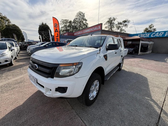 2013 Ford Ranger XL PX 4X4 Dual Range Cool White