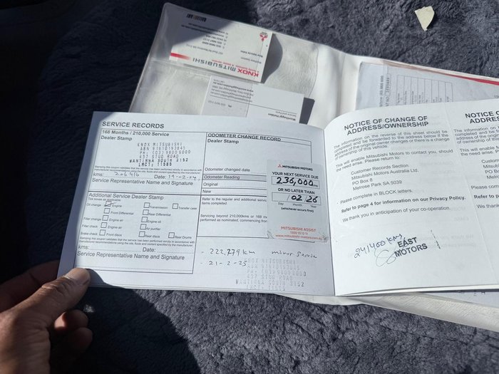 2015 Mitsubishi Triton GLX MN MY15 4X4 Dual Range White