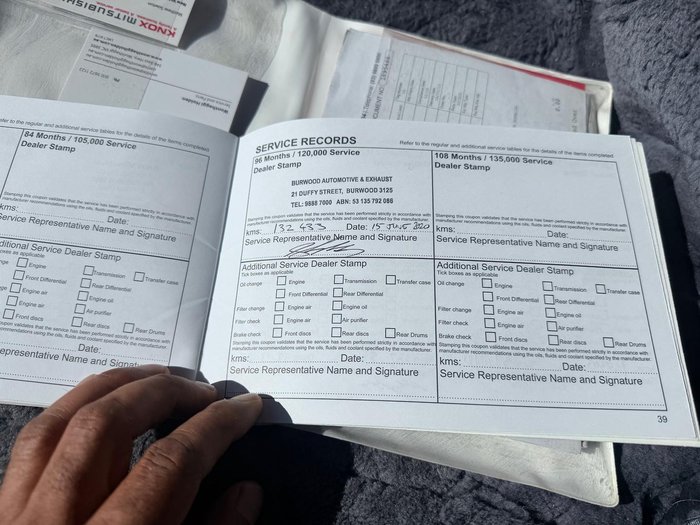 2015 Mitsubishi Triton GLX MN MY15 4X4 Dual Range White