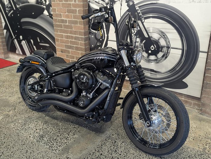 2018 Harley-Davidson Street Bob 107 (FXBB) Softail Grey