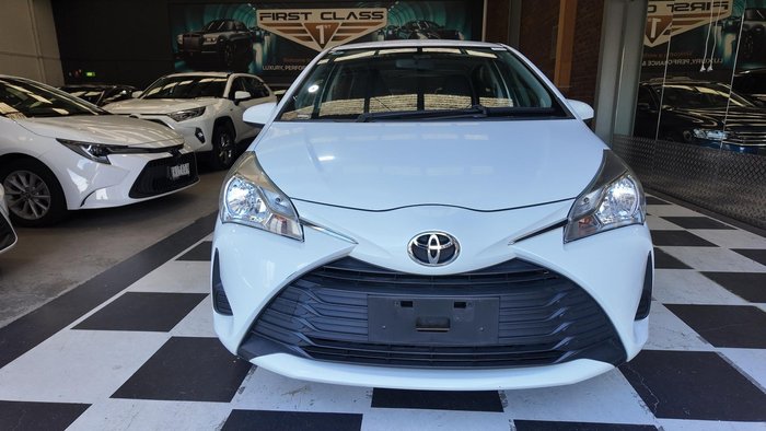 2017 Toyota Yaris Ascent NCP130R Glacier White