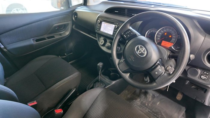 2017 Toyota Yaris Ascent NCP130R Glacier White