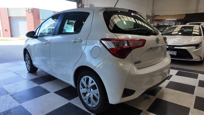 2017 Toyota Yaris Ascent NCP130R Glacier White