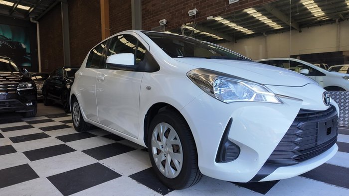 2017 Toyota Yaris Ascent NCP130R Glacier White