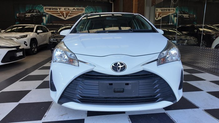 2017 Toyota Yaris Ascent NCP130R Glacier White