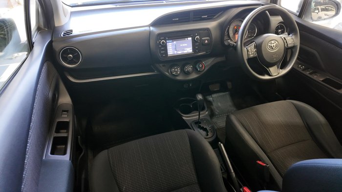 2017 Toyota Yaris Ascent NCP130R Glacier White