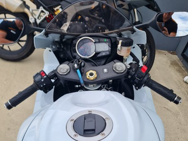 2015 Suzuki GSX-R600 White