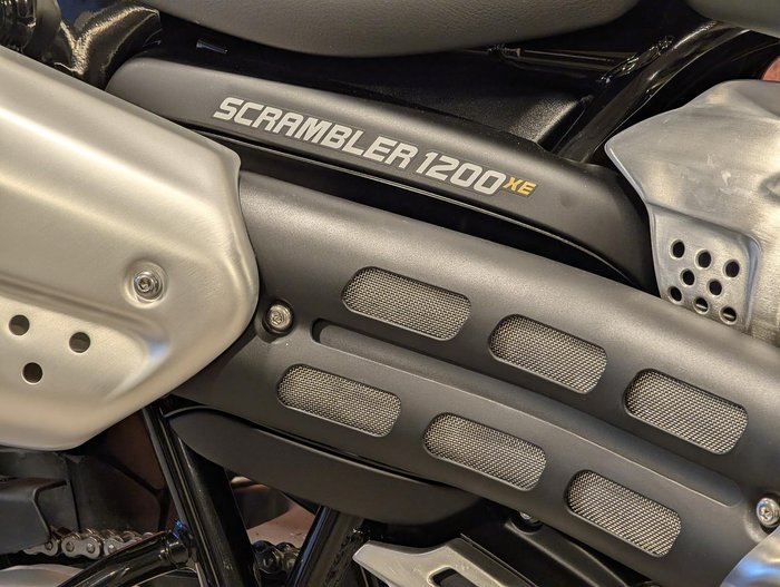 2026 Triumph Scrambler XE Scrambler White