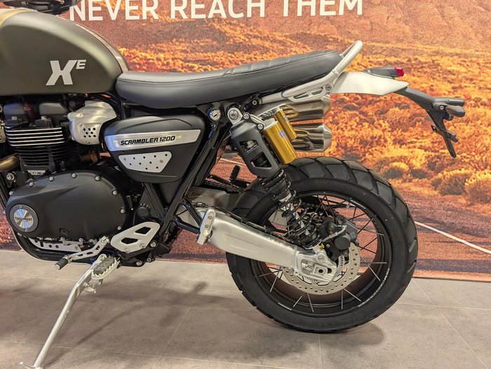 2026 Triumph Scrambler XE Scrambler White