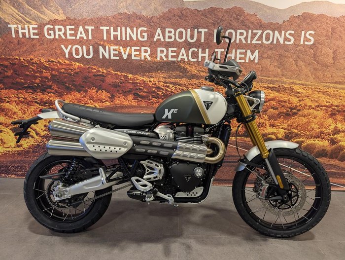 2026 Triumph Scrambler XE Scrambler White