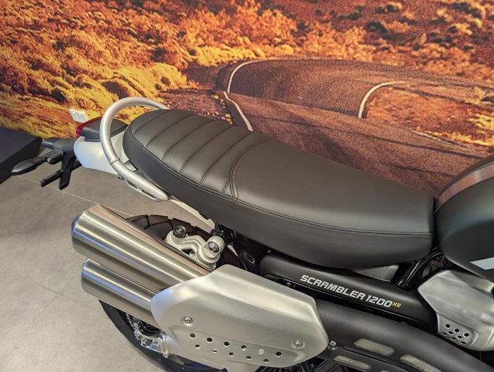 2026 Triumph Scrambler XE Scrambler White